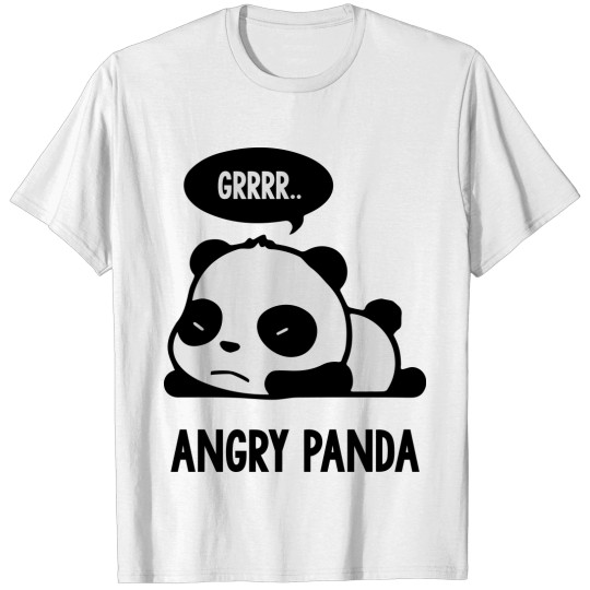 Discover Angry Panda T-shirt