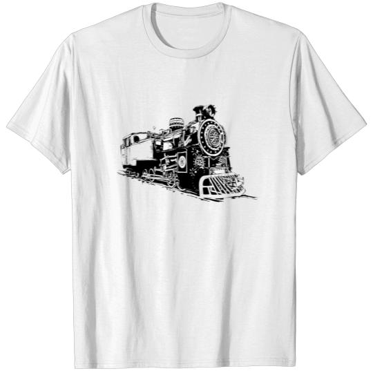 Discover Old model train T-shirt