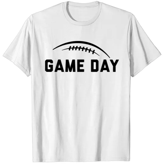 Discover GAME DAY LOGO AMERICAN FOOTBALL T-shirt