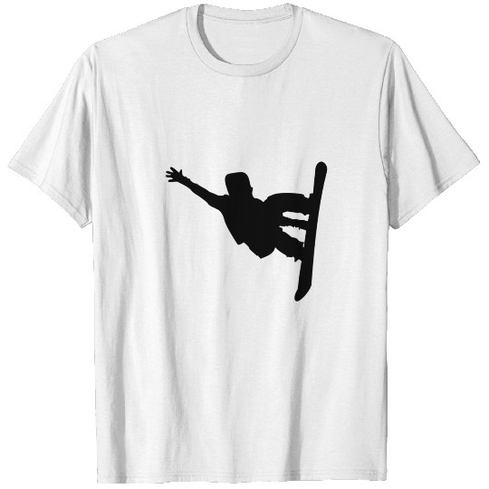 Snowboarder Silhouette Snowboarding T-shirt