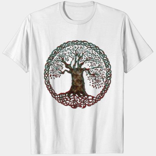 TREE OF LIFE-blood moon T-shirt