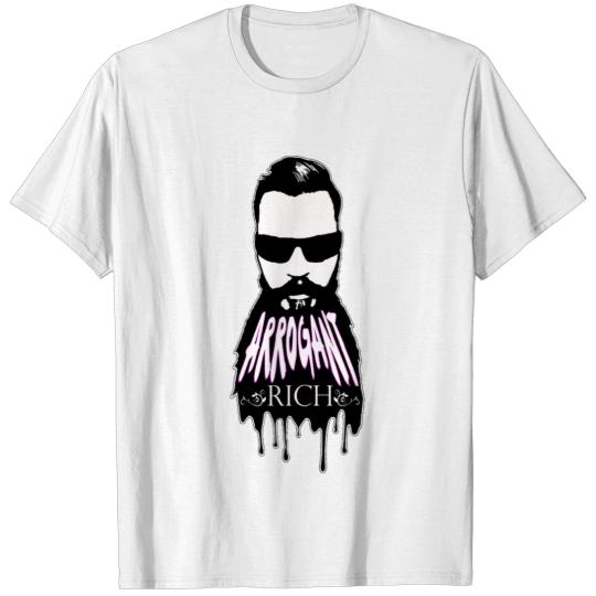 Discover Arrogant Rich Urban Beard Brand T-shirt