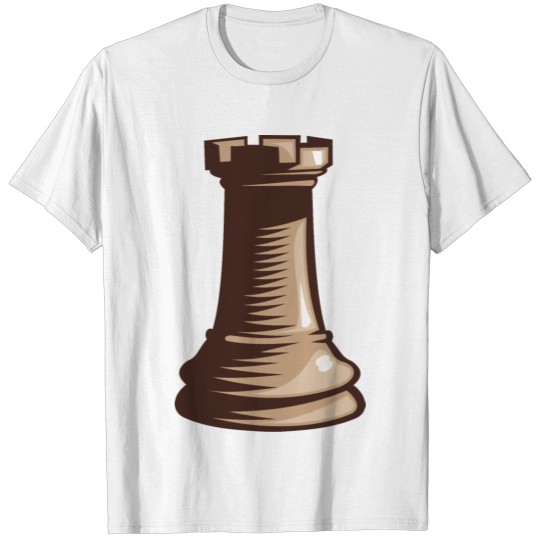 Discover Chess rook T-shirt
