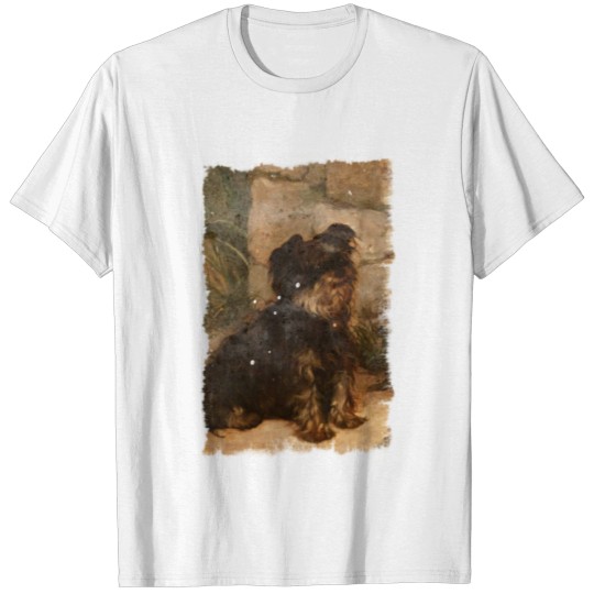 Discover Yorkshire terrier, vintage illustration T-shirt