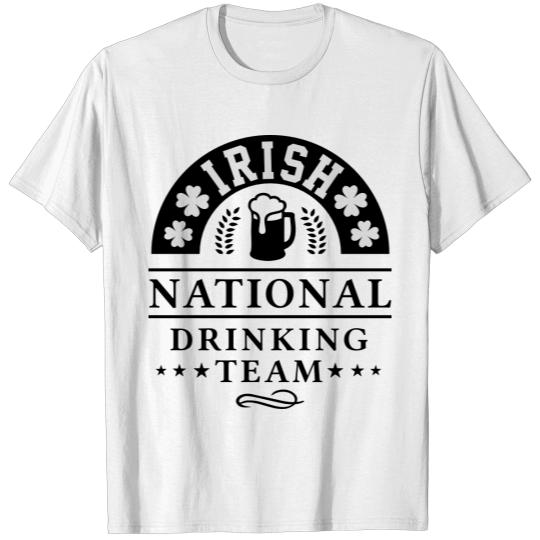 Discover Irish national drinking Team - Beer Team - Irland T-shirt