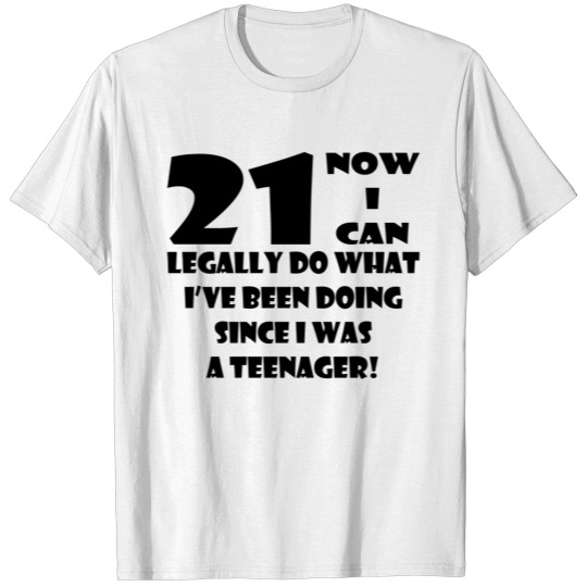 Discover 21st Birthday T-shirt