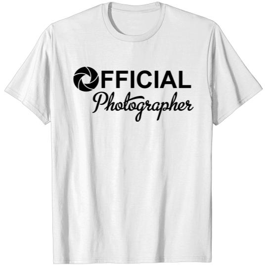 Discover photographer T-shirt