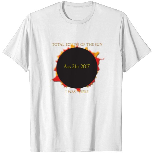 Discover Total Eclipse of The Sun - I was There T-shirt