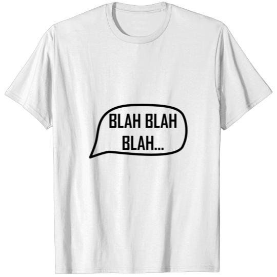 Discover Word Bubble Blah T-shirt