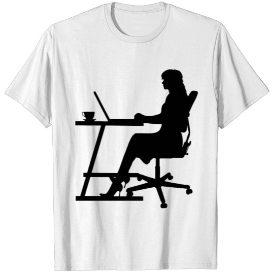 Discover support sekretaerin call center secretary receptio T-shirt