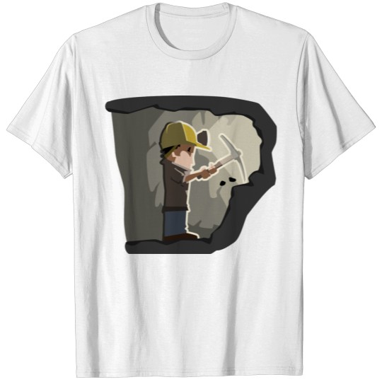 Discover bergarbeiter miner bergwerk mine coal kohle17 T-shirt