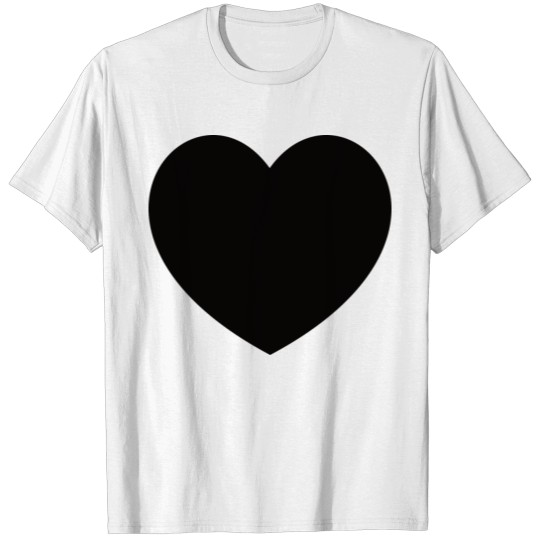Discover Black Heart T-shirt