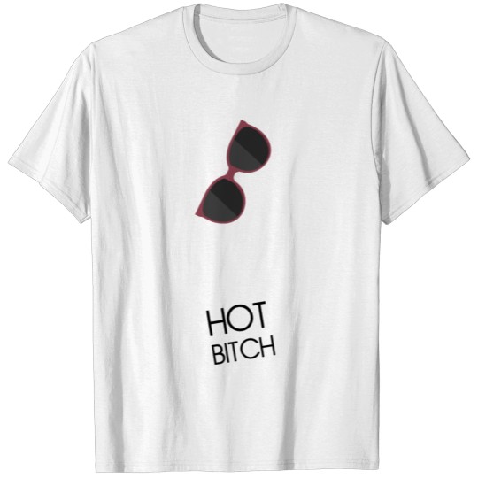 Discover Hot bitch sunglasses gift T-shirt