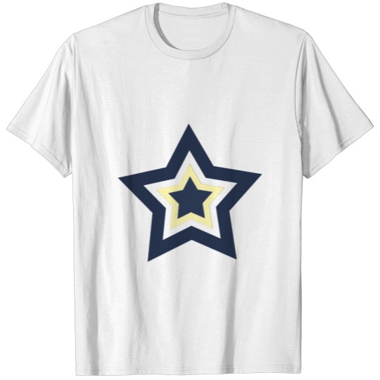 Discover Blue star T-shirt