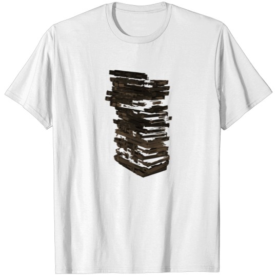 Discover Stack of Retro Cassette Tapes T-shirt