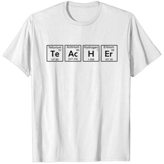 Discover Chemistry Teacher Shirt T-shirt