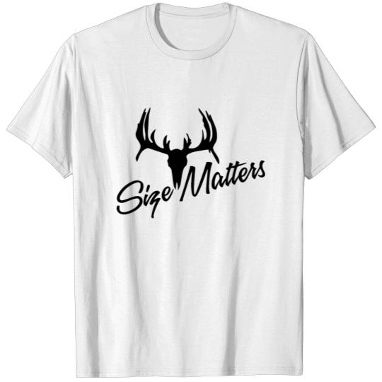 Discover Size Matters Deer Skull T-shirt