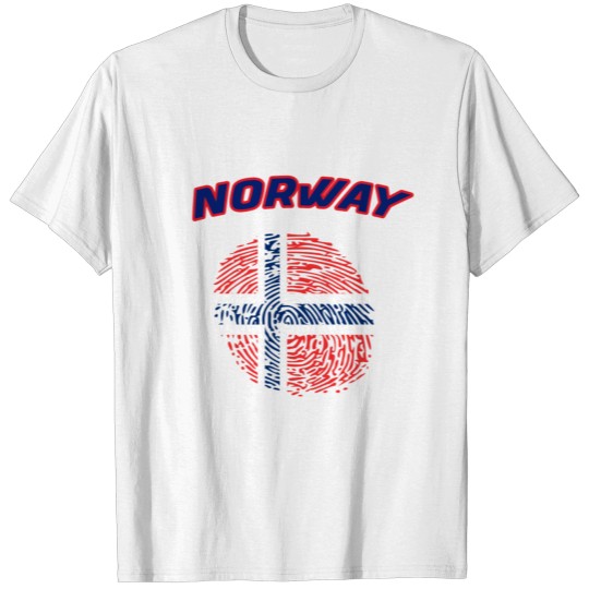 Discover Norway Fingerprint T-shirt