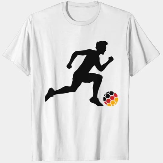 striker goal shoot germany fan celebrate party bal T-shirt