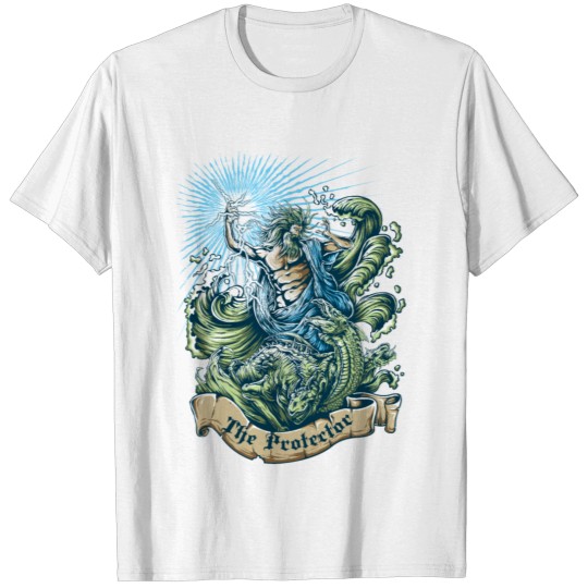 Discover Zeus Poseidon T-shirt