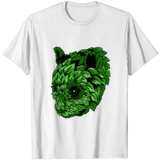 Discover Green Panda T-shirt