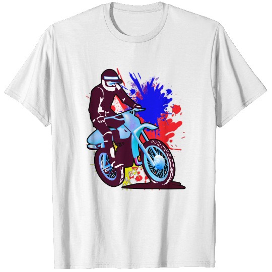 Racing Dirt Bike Motocross xtreme sport T shirts T-shirt