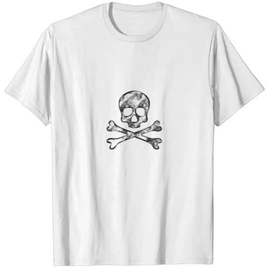 Discover Skull smoke effect T-shirt