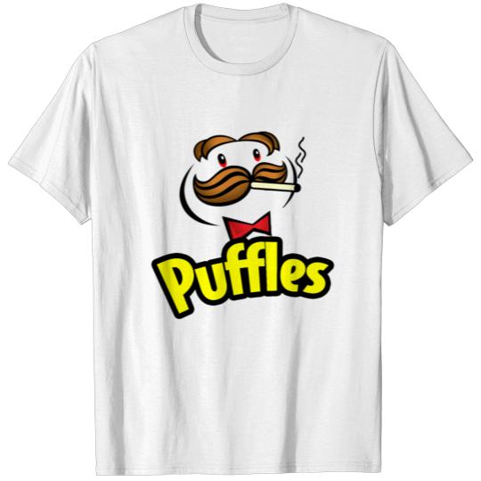 Discover Puffles - Smoking Man T-shirt