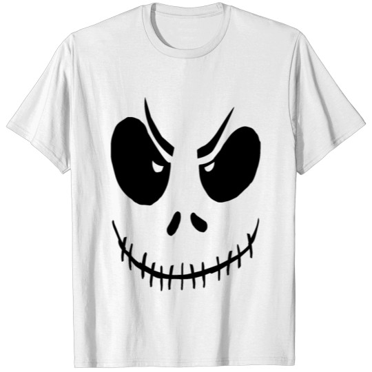 Discover Halloween Costume Bad Face T-shirt