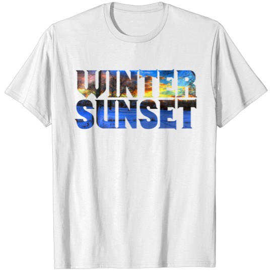 Discover Winter Sunset T-shirt