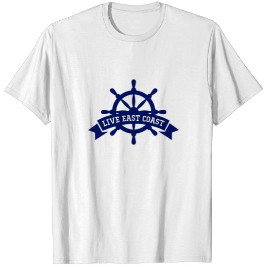 Discover Live East Coast Blue T-shirt