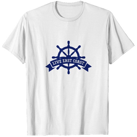 Live East Coast Blue T-shirt
