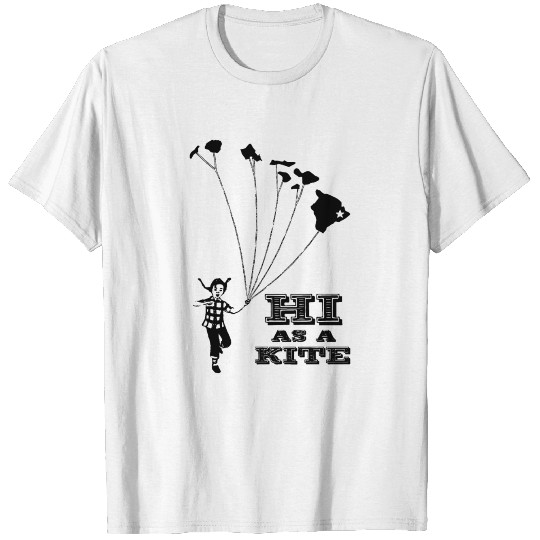 Men s Hawaii HI as a Kite Retro Vintage Revival Te T-shirt