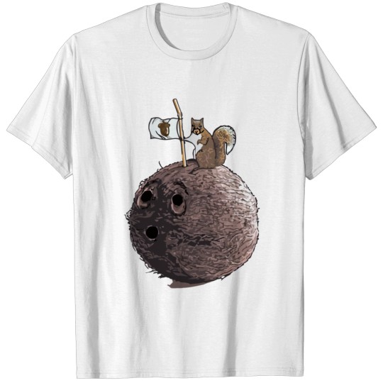 Discover Conquering the biggest nut T-shirt