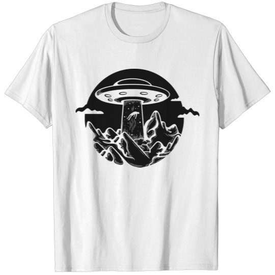 Discover UFO space ship T-shirt