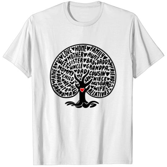 Discover FAMILY TREE T-shirt