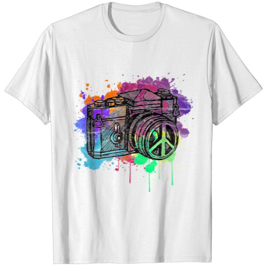 Discover camera T-shirt