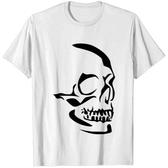 Discover halloween skull (black) T-shirt