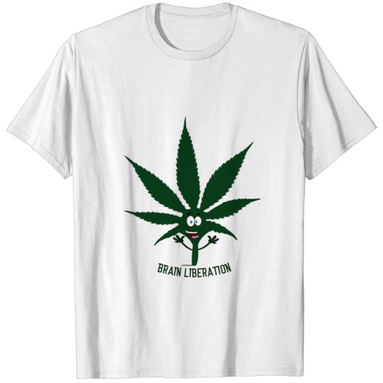 Discover Refreshing Brain t-shirt poloshirt cannabis T-shirt