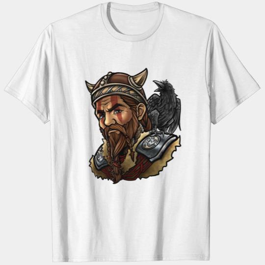 Viking | Warrior Raven Odin Walhalla Valknut Loki T-shirt