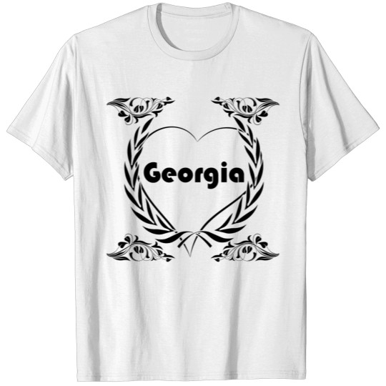 Discover I love Georgia T-shirt