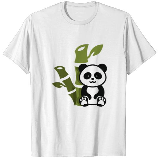 Discover Panda Bear Gift Animal Bamboo Zoo T-shirt