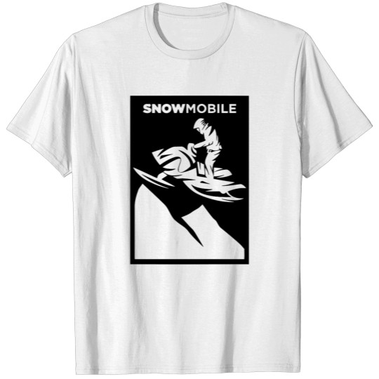 Discover Long jump snow mobile T-shirt