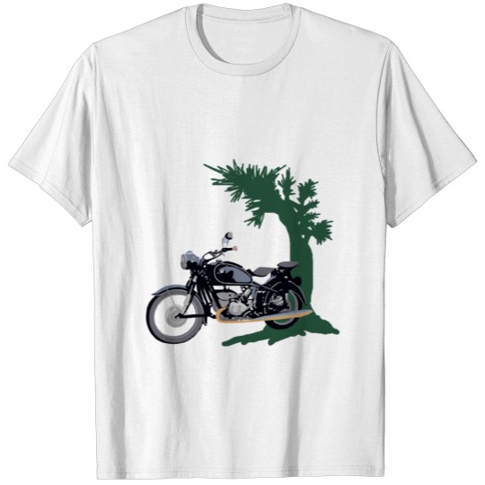 Discover Vintage Motorcycle Retro Vintage Chopper T-shirt