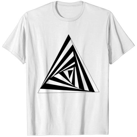 Discover illusion pyramid T-shirt