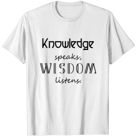 Discover Wisdom T-shirt