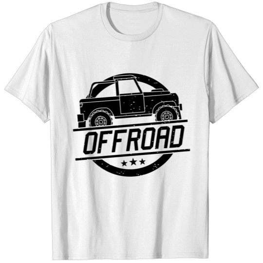 Discover Off road three star rating T-shirt