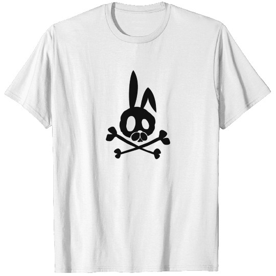 rabbit skull T-shirt
