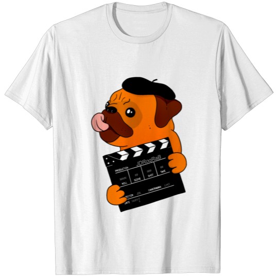Discover Pug Tshirt stage director T-shirt