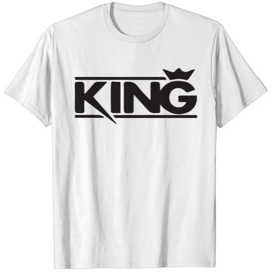 Discover king lettering T-shirt